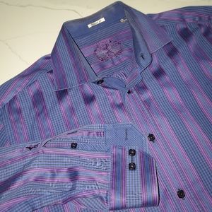 Bugatchi mens dress shirt